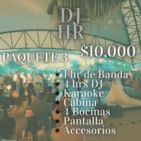 Paquete 3 DJ HR